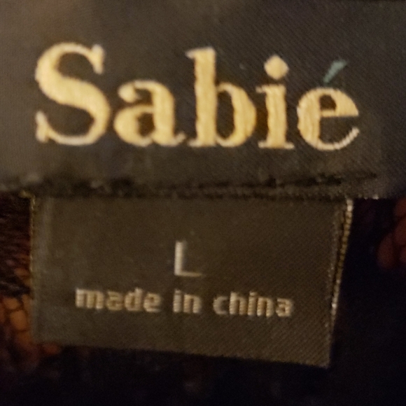 SabiéLace Cut Out Dress. Sz Lrg - Picture 2 of 2